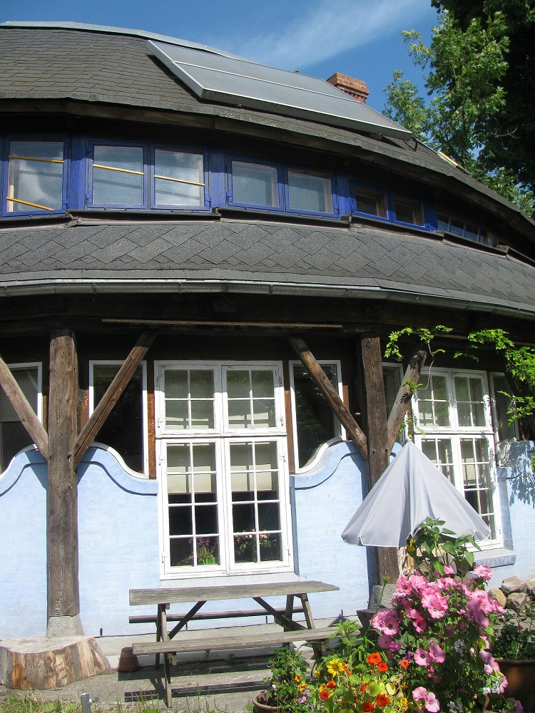 Een huis in de vrijstaat Christiania te Kopenhagen